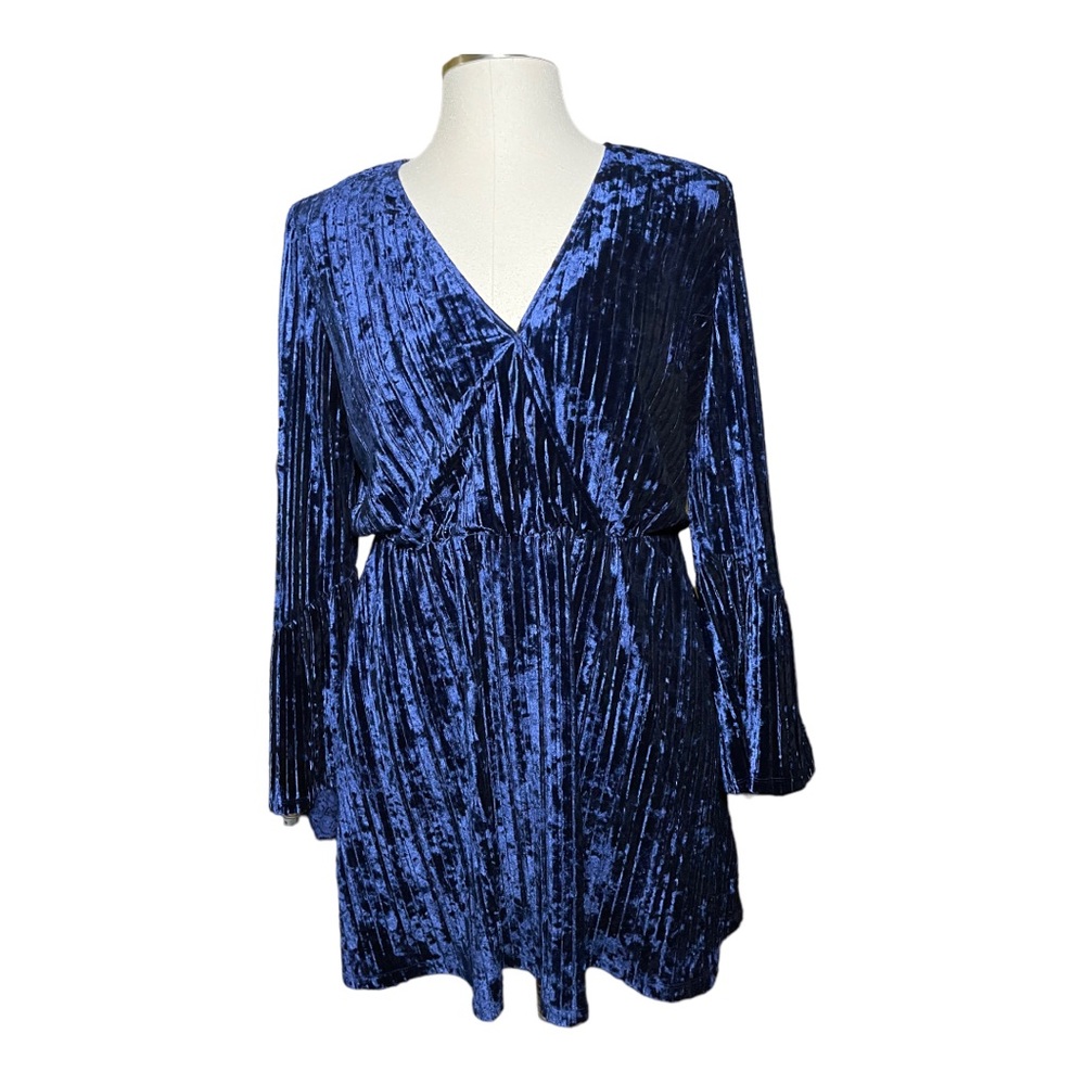 Laundry by Shelli Segal Velvet Boho Whimsical Dress